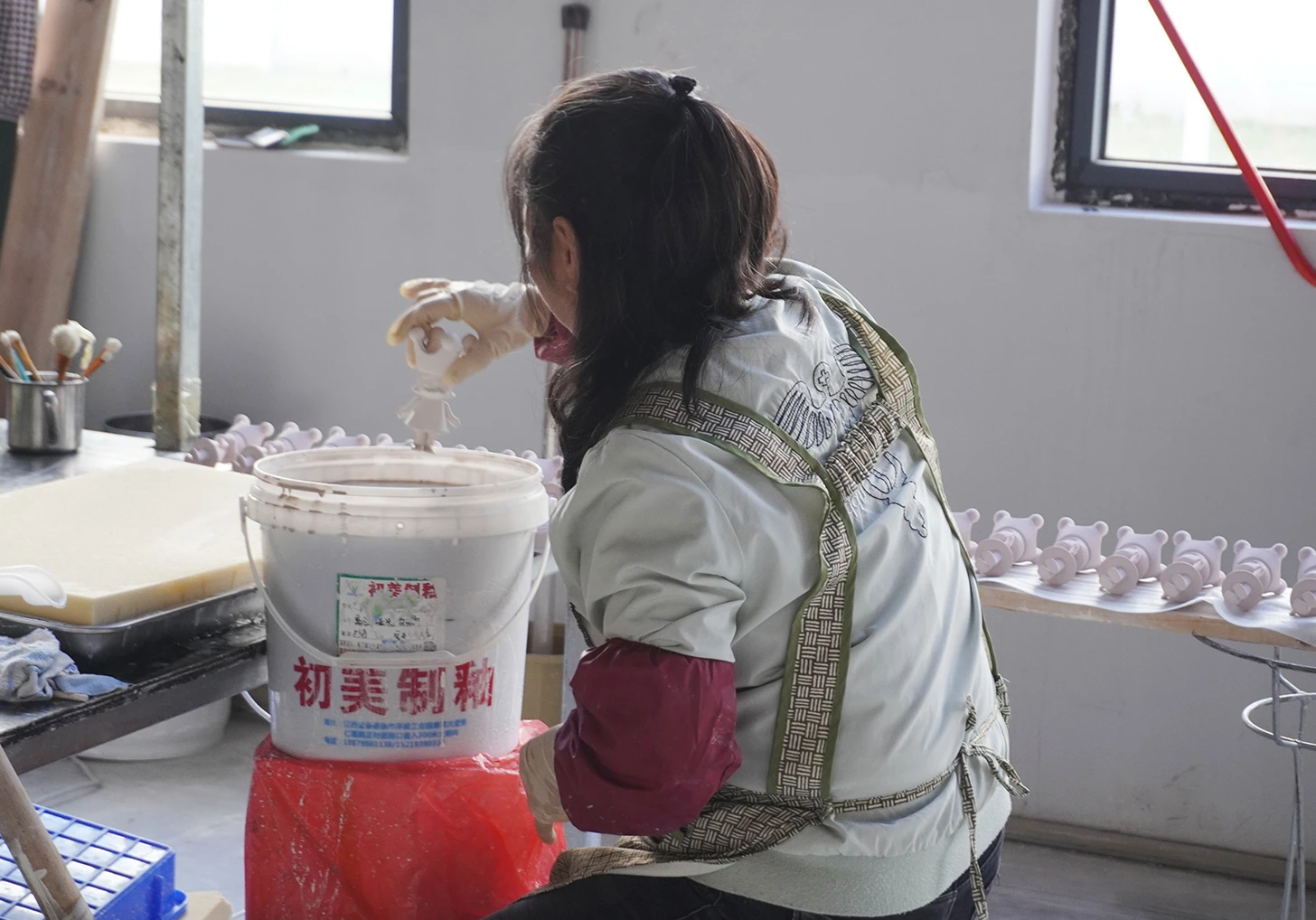 上釉区