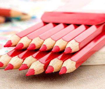  水溶性彩色铅笔美术彩铅笔 12支盒装