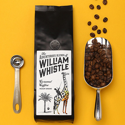 WILLIAM WHISTLE咖啡花茶包装设计