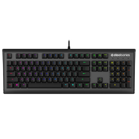 赛睿（SteelSeries）Apex M650 RGB幻彩 电竞 机械键盘 黑色 青轴 游戏键盘