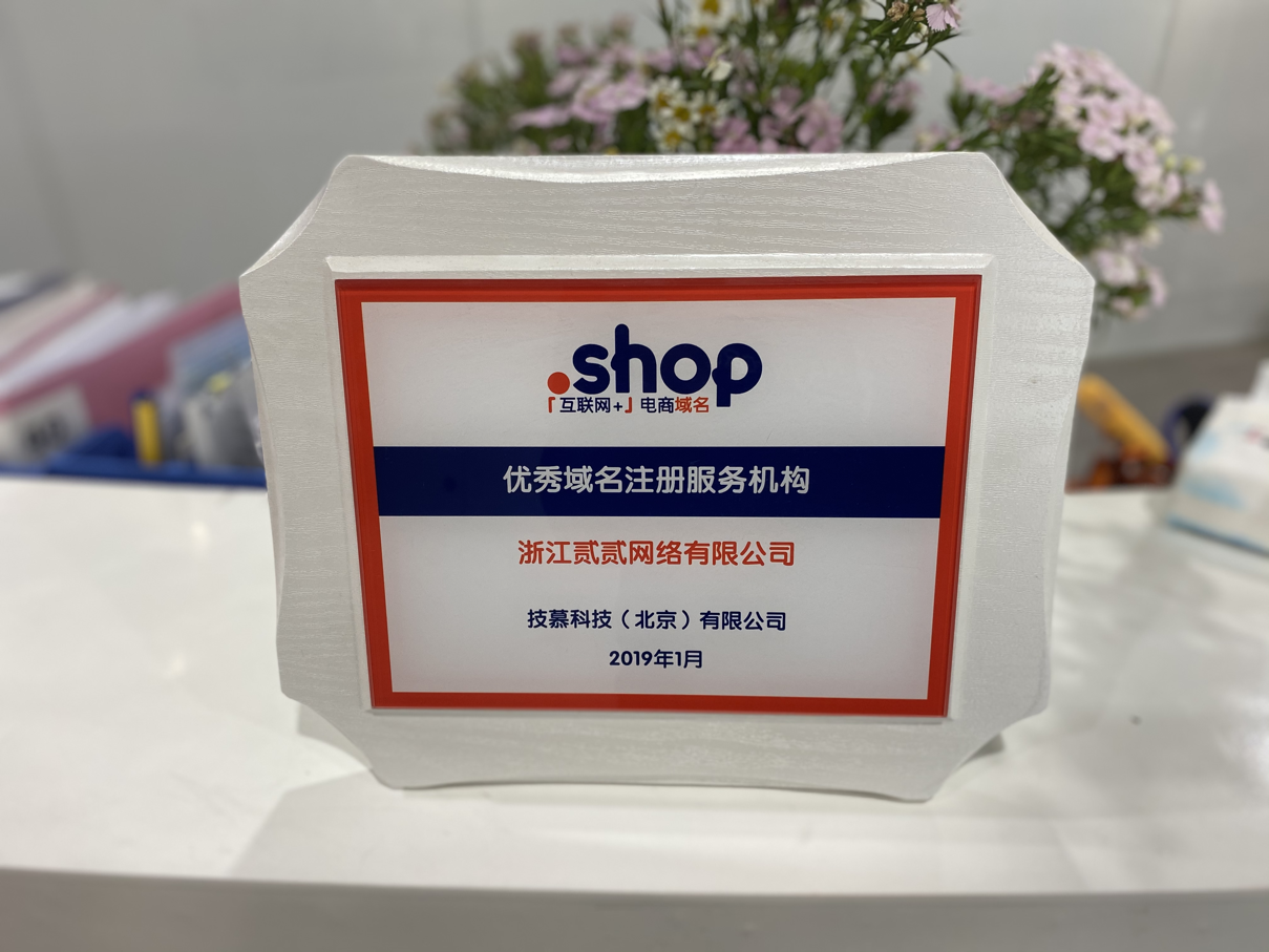 2019年 - 「互联网+」电商域名 - 优秀域名注册服务机构