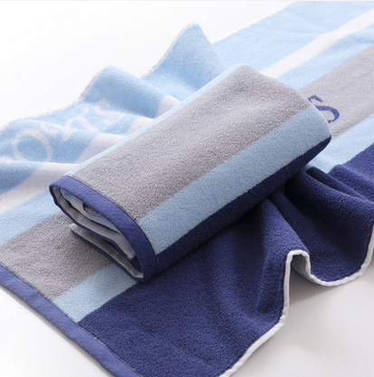 Adult towel Cotton super -blue