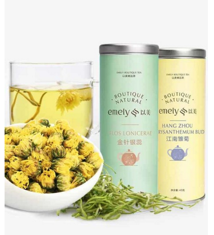杭白菊胎菊丘金银花