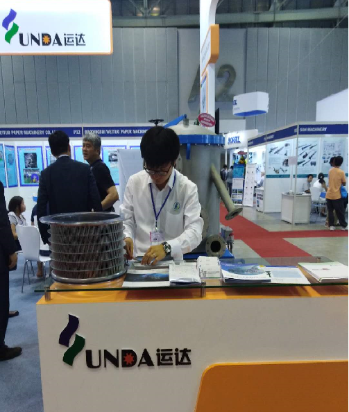 Vietnam Paper Fair - joint exhibition with Yunda (paper equipment manufacturer)