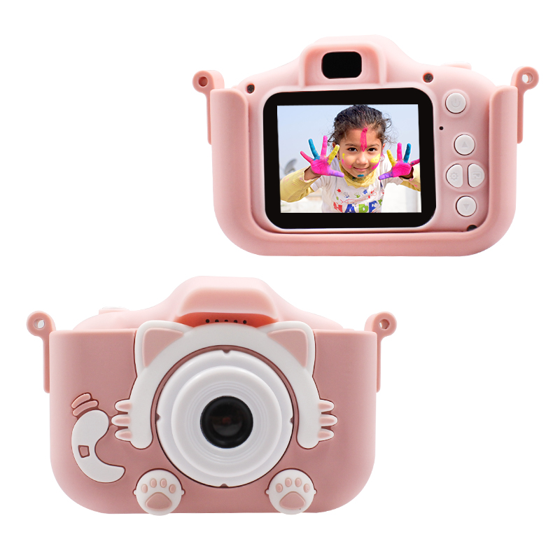 迷你相机益智卡通2.0寸液晶屏儿童玩具高清单反迷你相机定制