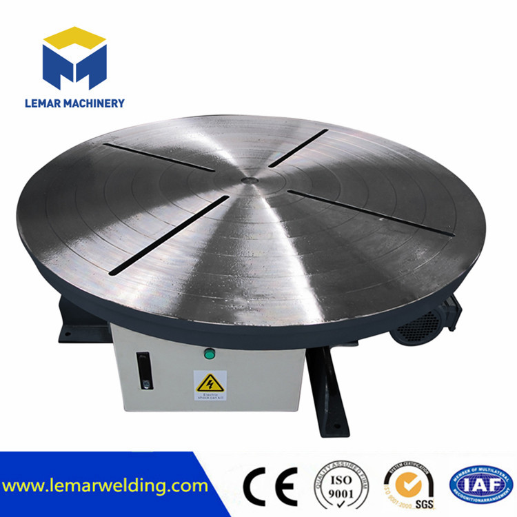 Rotary welding turntable positioner