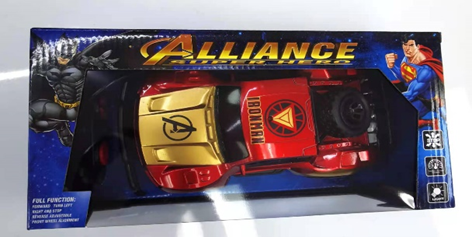 ALLIANCE 1:24 Iron Man rechargeable remote control car