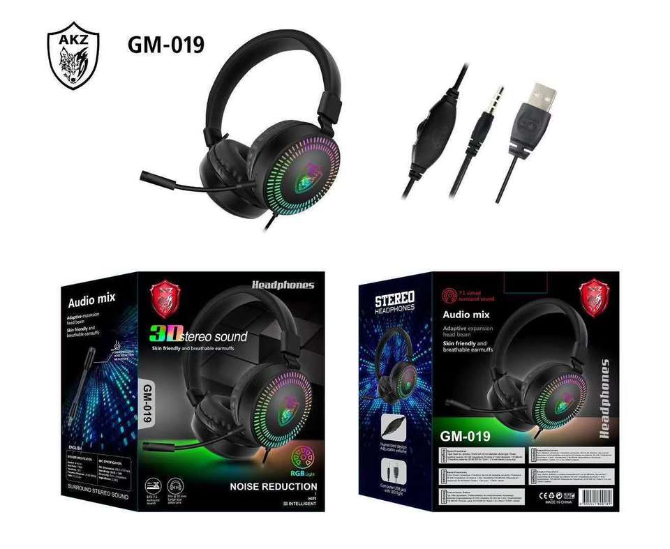 XD-1051 GM-019 Game Headset（Can use 3.5mm in phone）