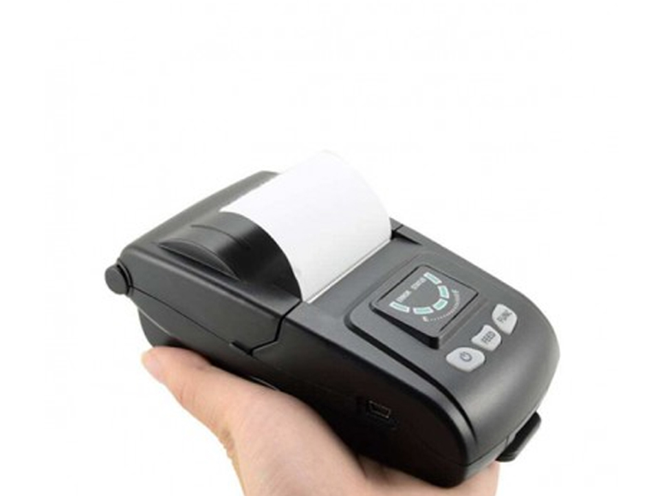 PT-280 Portable Thermal Receipt Printer 1'7/8 48mm w. USB+Bluetooth3.0/BLE4.0 (Standard) or USB+WIFI (Optional) Auto Cutter 60mm/Sec Portable Moving Printing convenient for Restaurant Waitress take Order