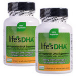 美国原装Life's DHA 马泰克Martek孕妇海藻油DHA软胶囊哺乳期必备60粒 两瓶