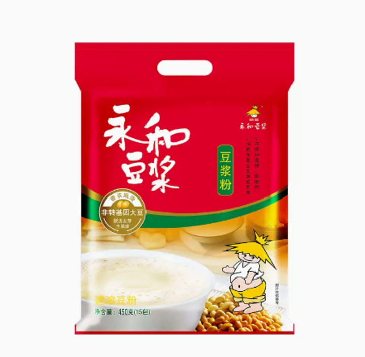 【天 猫 旗 舰 店】永和豆浆 450g，19.9元，包邮。 