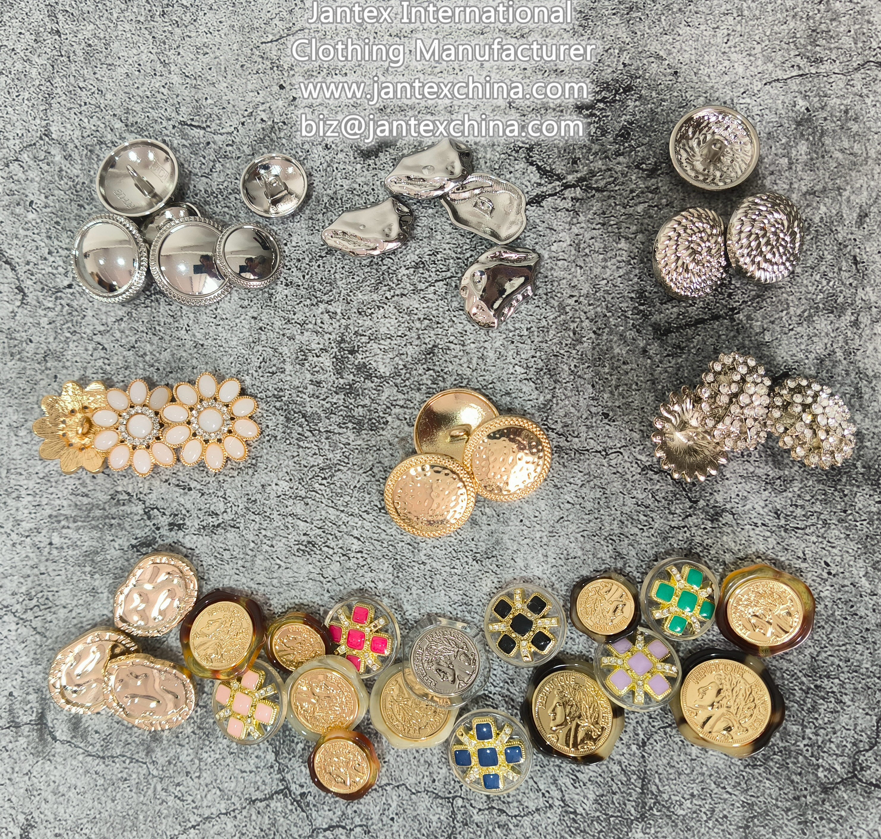 Fancy button, small details, make fashion design more outstanding