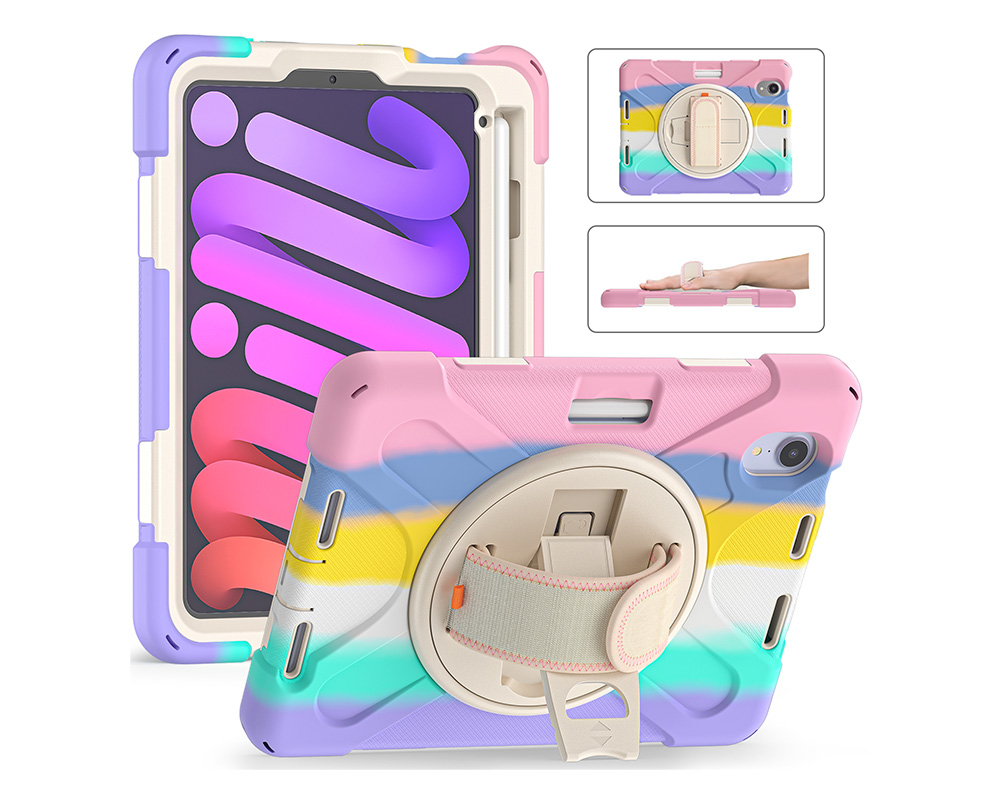 Colorful PC+Silicone Protective Case For iPad