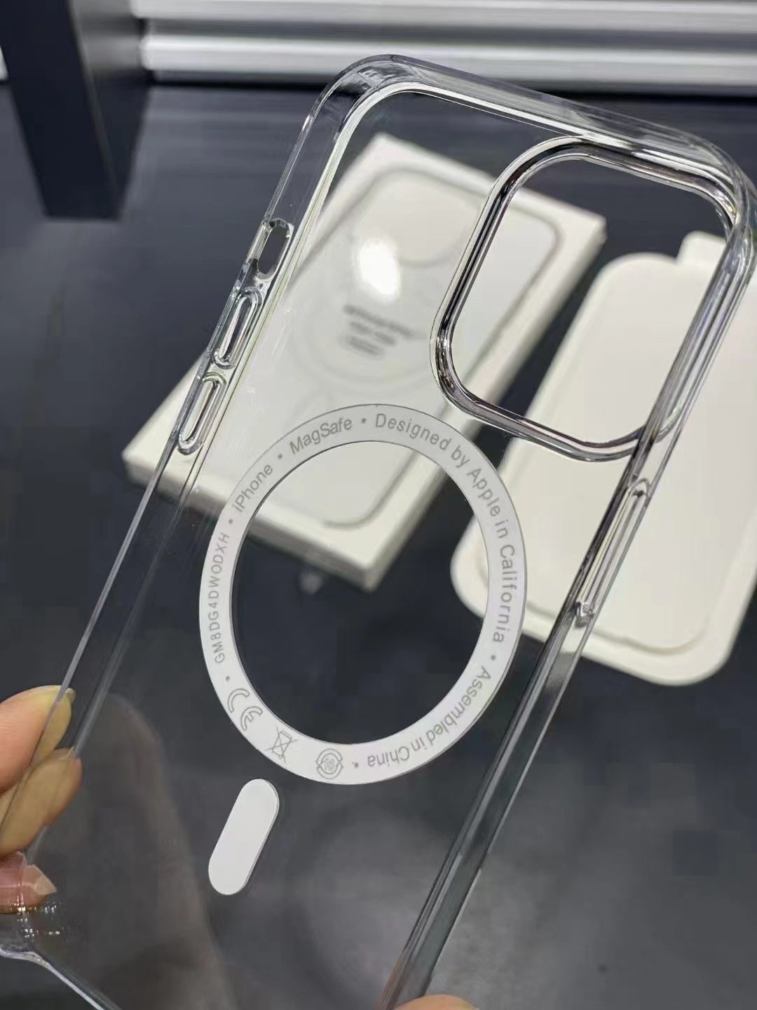 Genuine Original Apple Iphone 14/14Plus/14Pro/14 Pro Max Magsafe Clear Case 