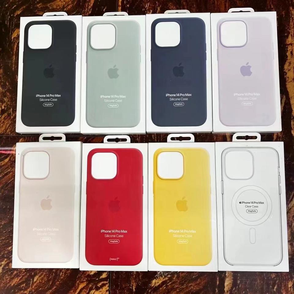 Genuine Original Apple Iphone 14/14Plus/14Pro/14 Pro Max Magsafe Silicone Case