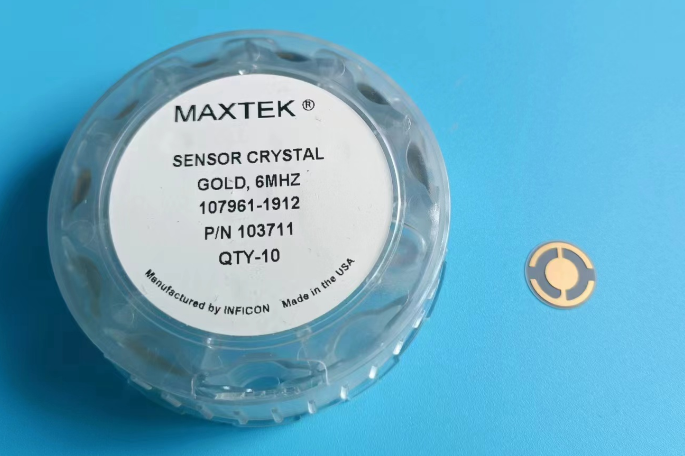 晶振片6MHz金电极水晶片103711美国进口MAXTEK