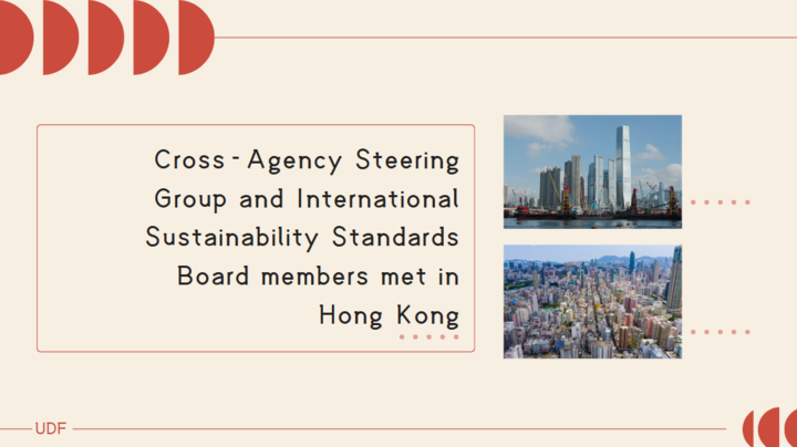 Cross-Agency Steering Group and International Sustainability Standards Board members met in Hong Kong