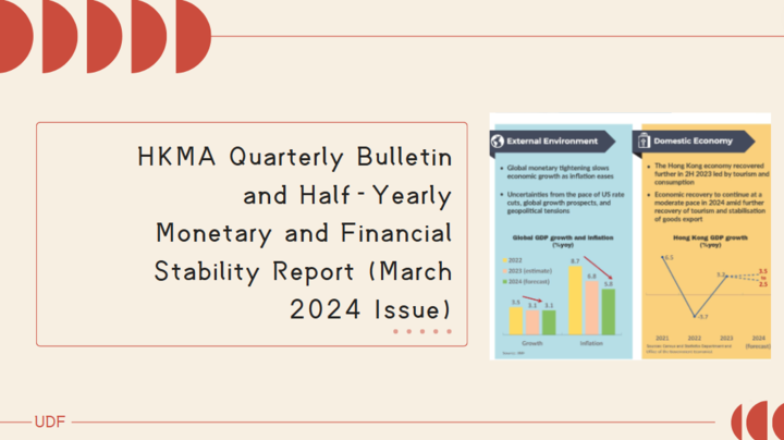 HKMA Quarterly Bulletin and Half-Yearly Monetary and Financial Stability Report (March 2024 Issue)