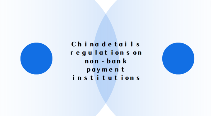 China details regulations on non-bank payment institutions