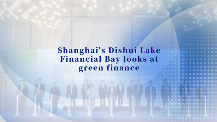 Shanghai's Dishui Lake Financial Bay looks at green finance