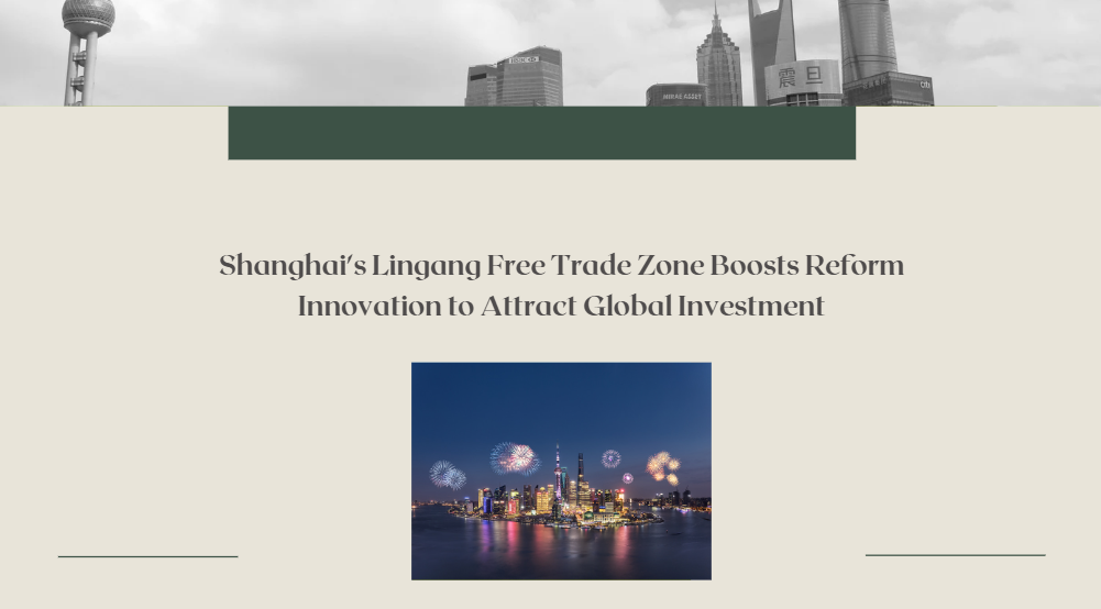 Shanghai's Lingang Free Trade Zone Boosts Reform, Innovation to Attract Global Investment