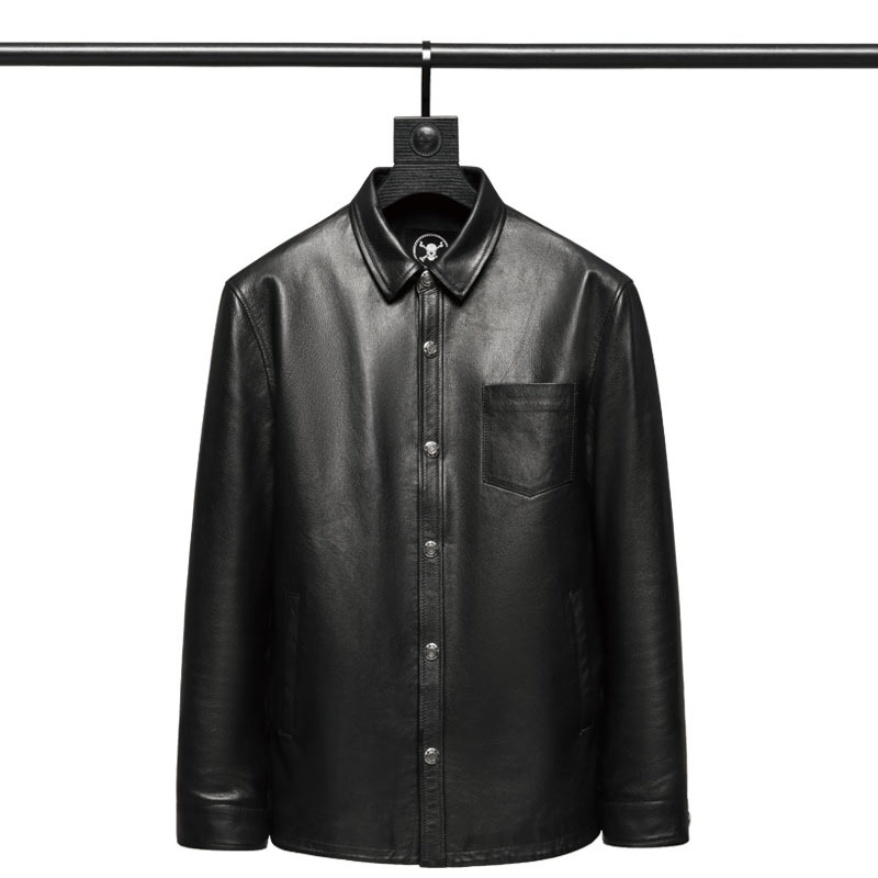 The Mind Of Devil小公羊山羊皮半植鞣无涂层衬衣款