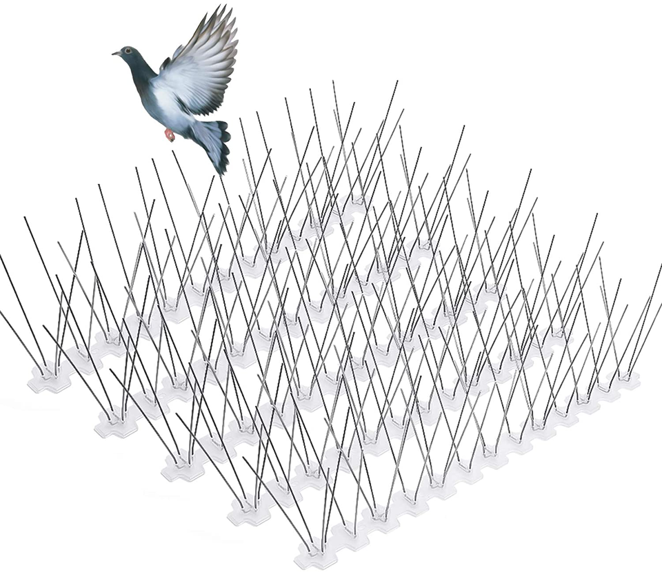 50cm 60 spikes PC Base and 304 Stainless Steel Unassembled Bird Spikes