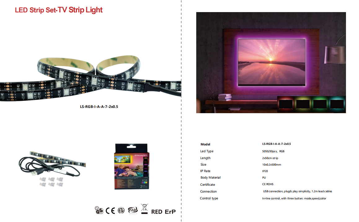 LED Strip Set-TV Strip Light