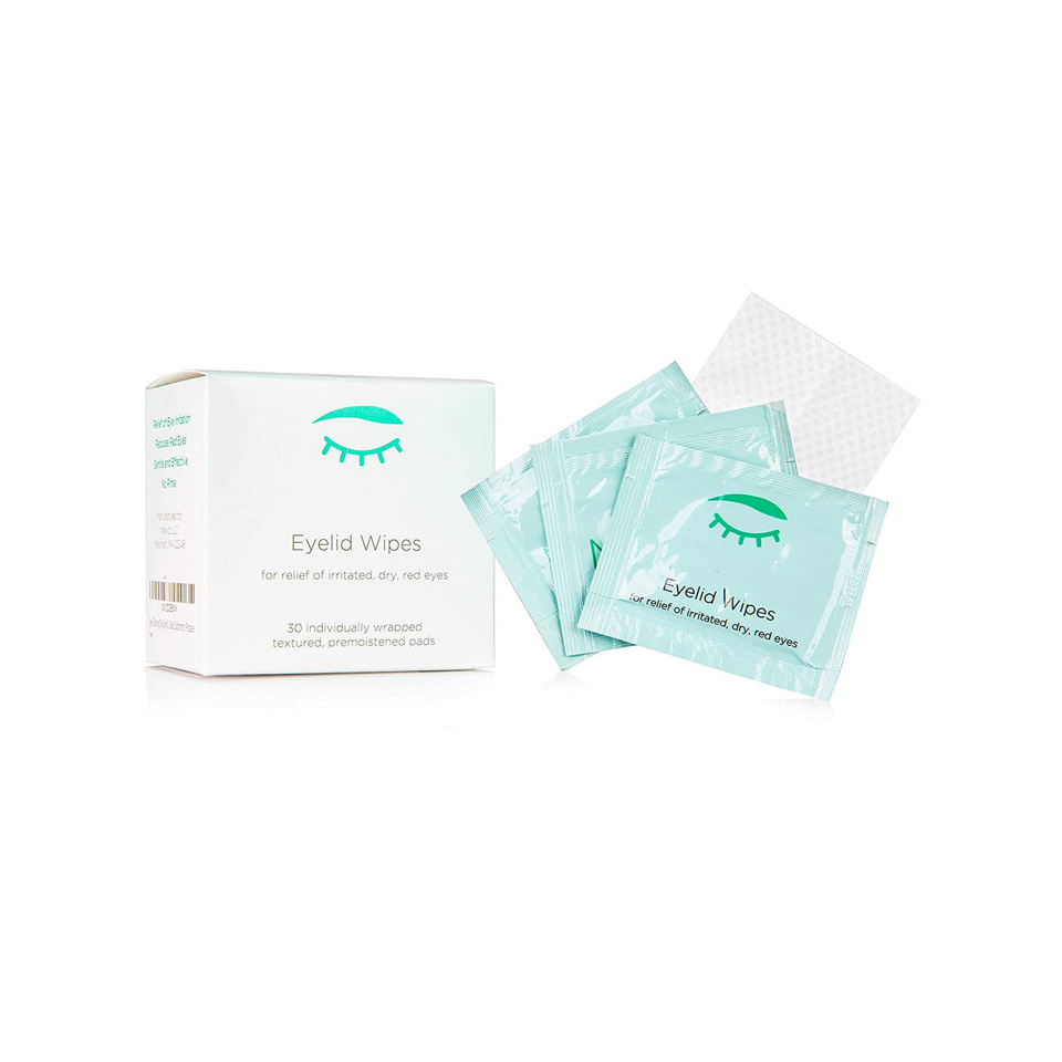 Daily Tea Tree Eyelid Wipes Itchy Eyes Relief 