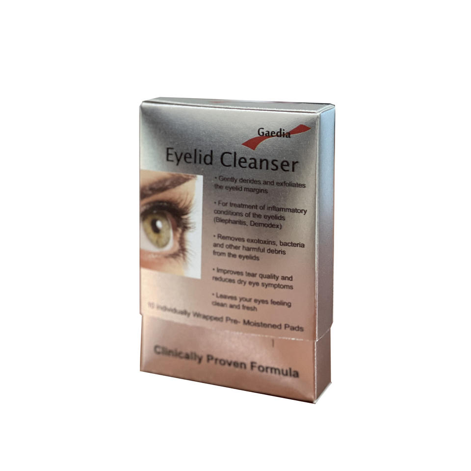 Demodex Eye Cleanser 10 Pads  Relieve Dry Eye Symtoms