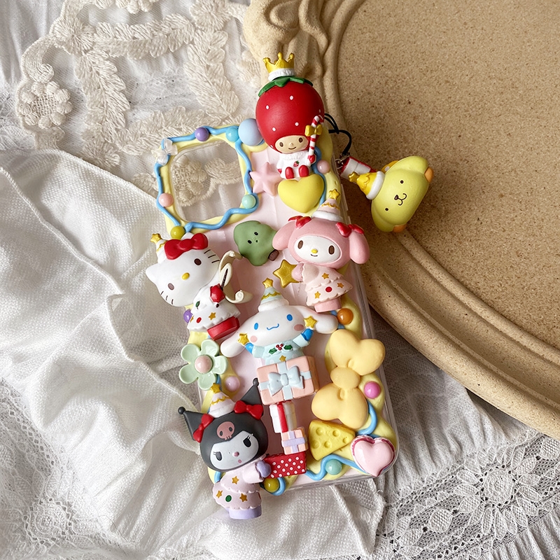 Sanrio Kuromi Cream Phone Case | Phone Cover (Customizable)