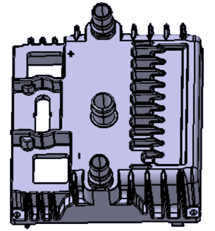 48V轻混动力系统电池壳上盖
