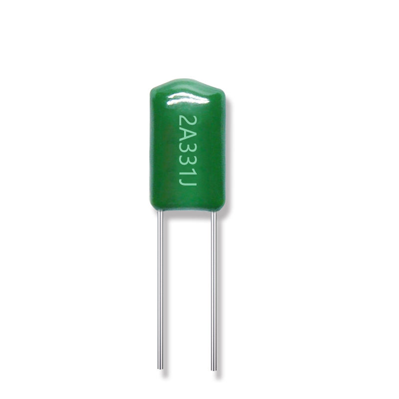 In-Line Polyester Capacitor 2a331j 330pf 0.33nf 100v331j Polyester Film Capacitor Ac Filter