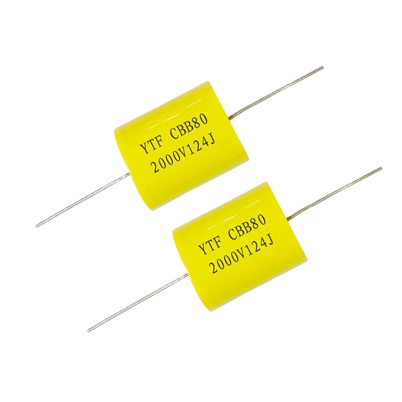 High Voltage Capacitor CBB80 124j 2000V Film Capacitor 0.12uf 2000v