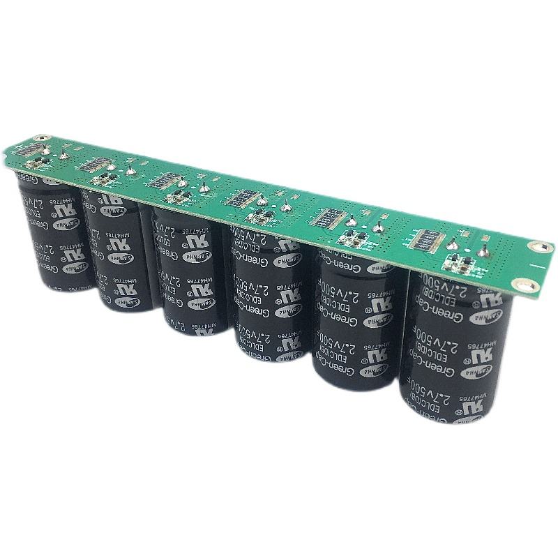 6Pcs Ultra 500 Farad Condensatore Super Condensateur Capacitor Car Battery Bank 2.7V 500F Supercapacitor 2.7V500f