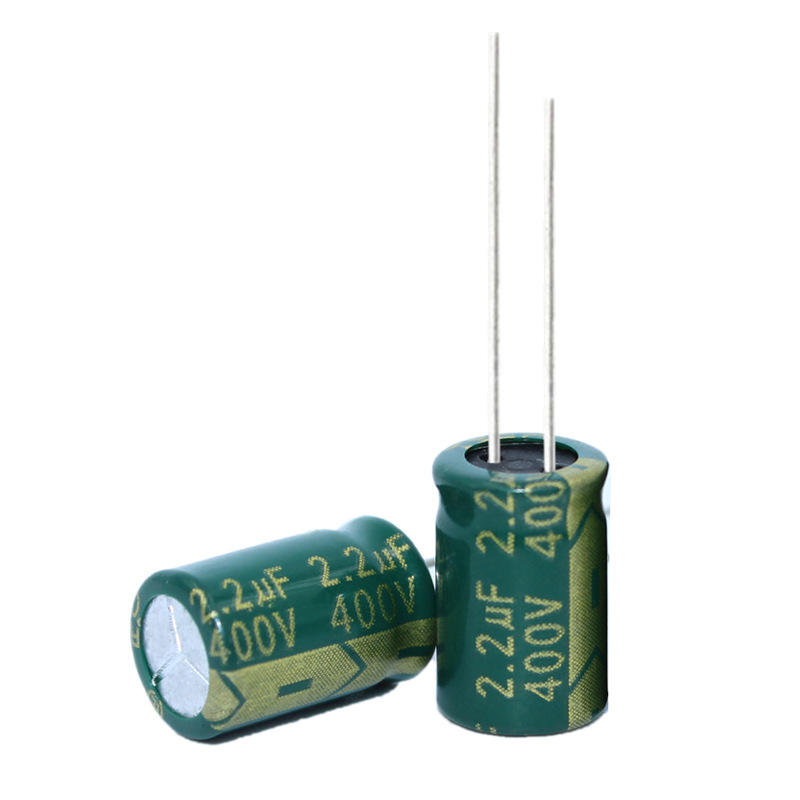 ODM/OEM Electronic Component 400 volt 2.2 mfd Through Hole Radial Aluminum Electrolytic Capacitor Pet 400V 2.2Uf In Stock