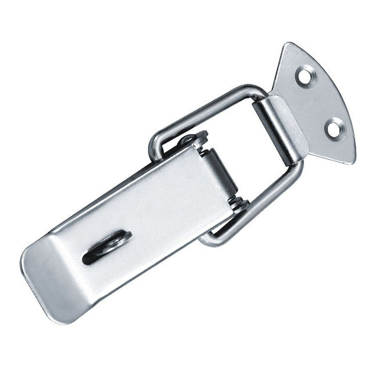Toolbox stainless steel toggle latch hasps spring loaded latch toggle hasp lock J002