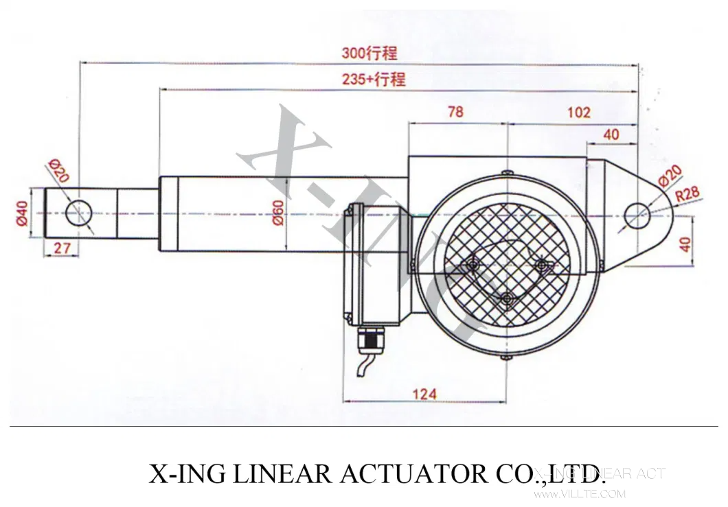 Electric Push Rod Linear Actuator