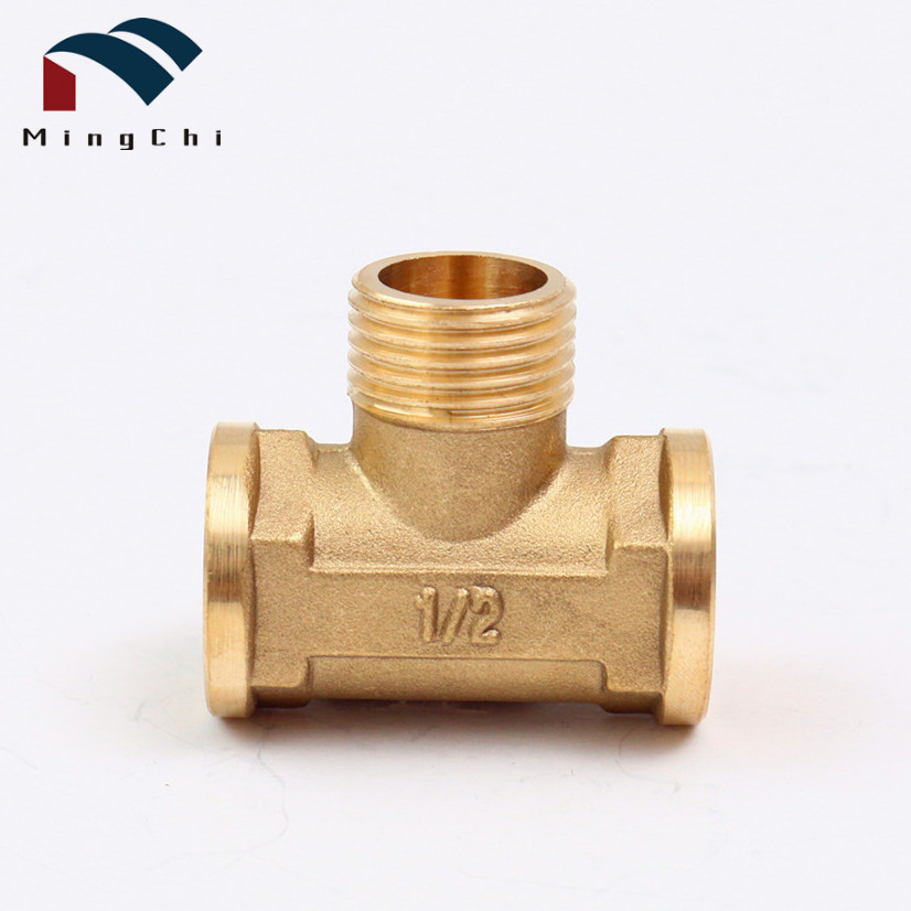 MC-BF15 BRASS FMF TEE