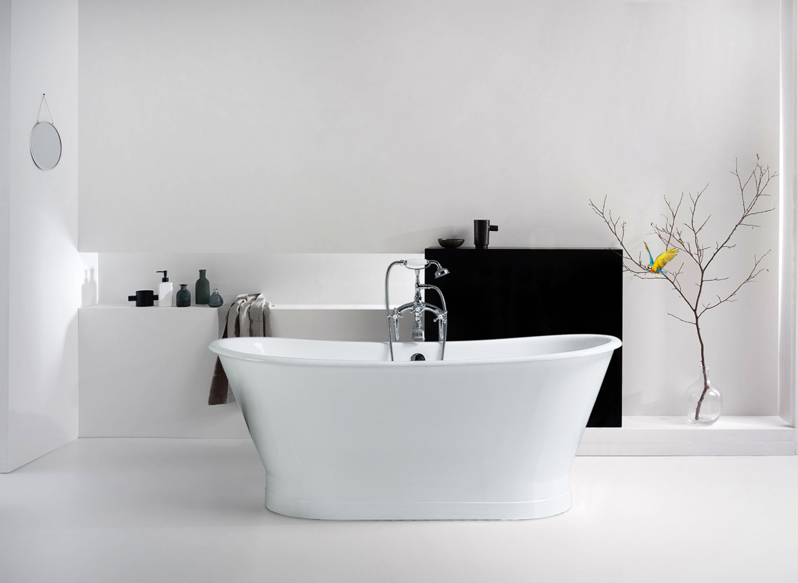2022 Top contemporary beige bathroom idea