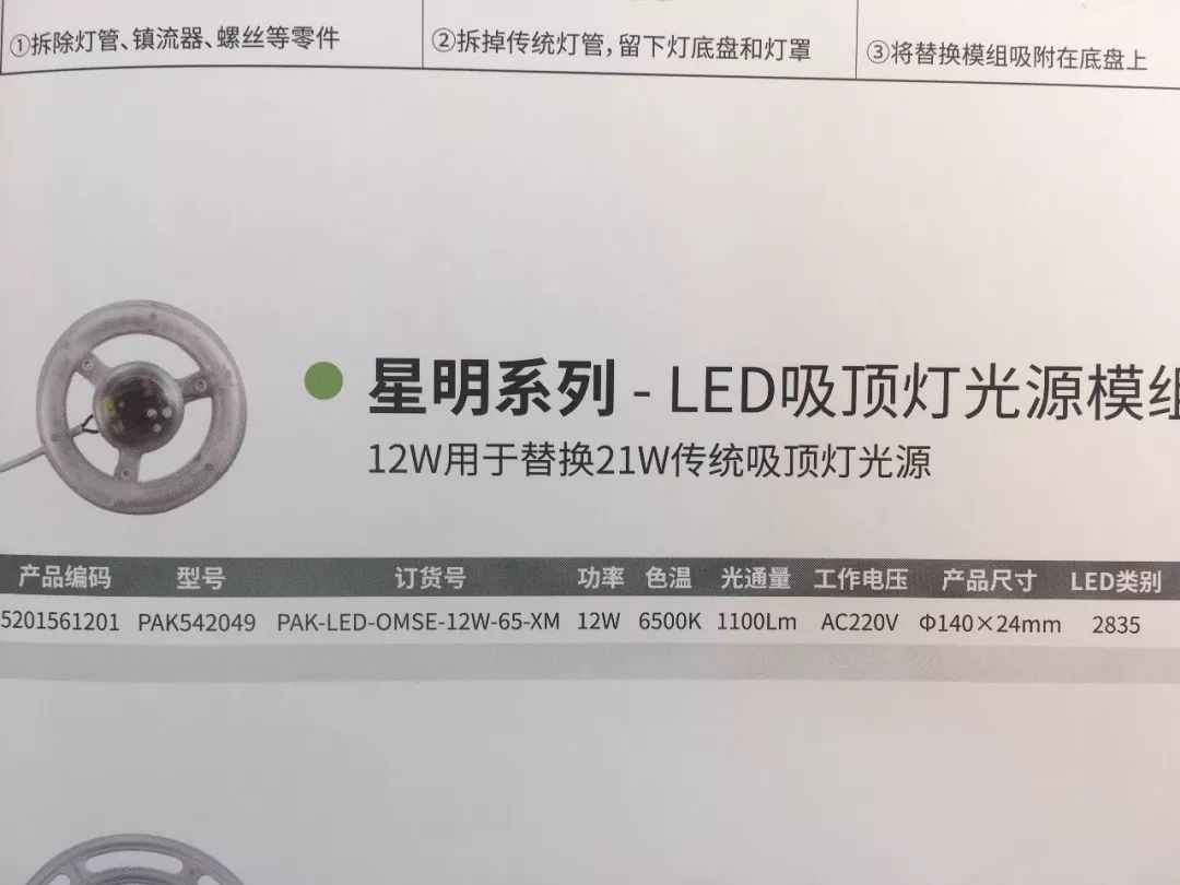  LED模组(三雄极光)