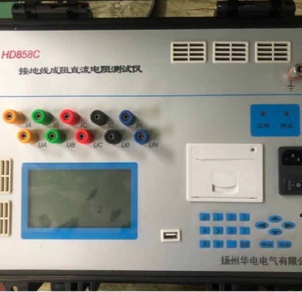 接地线成组直流电阻测试仪:直流电阻试验