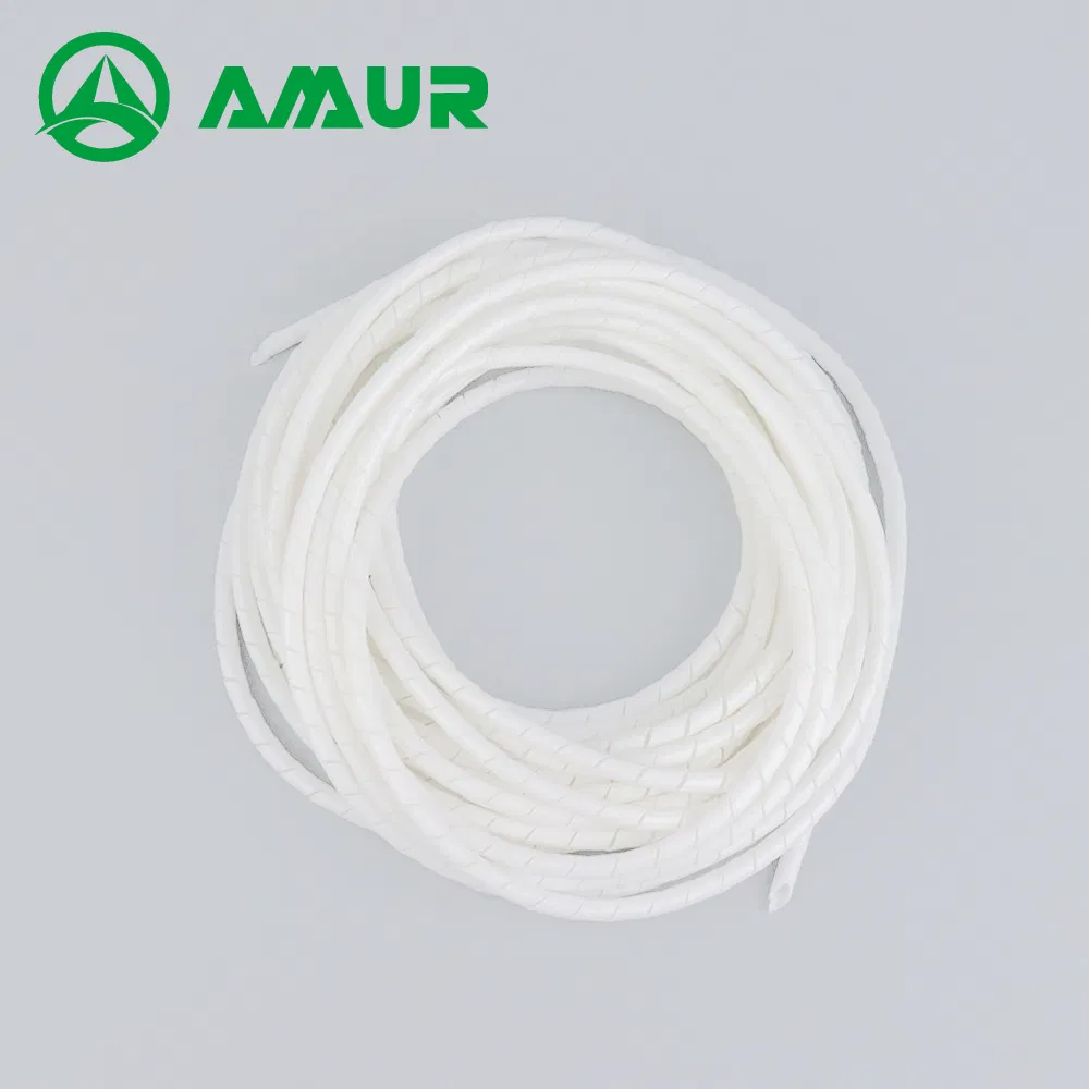 PE Material Electric Cable Protection Tube Spiral Wrapping Bands