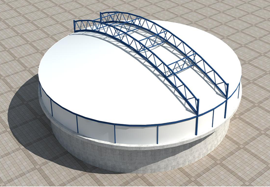Reverse suspension membrane