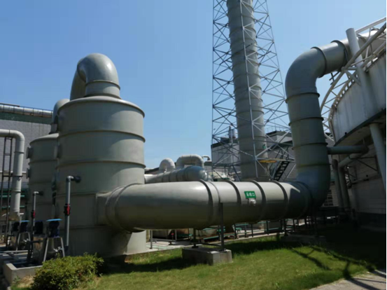 Acid mist treatment tower
