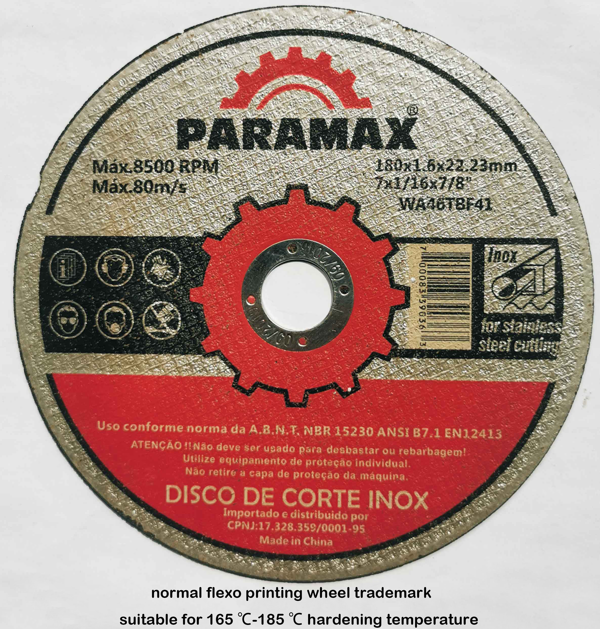 normal flexo printing wheel trademark