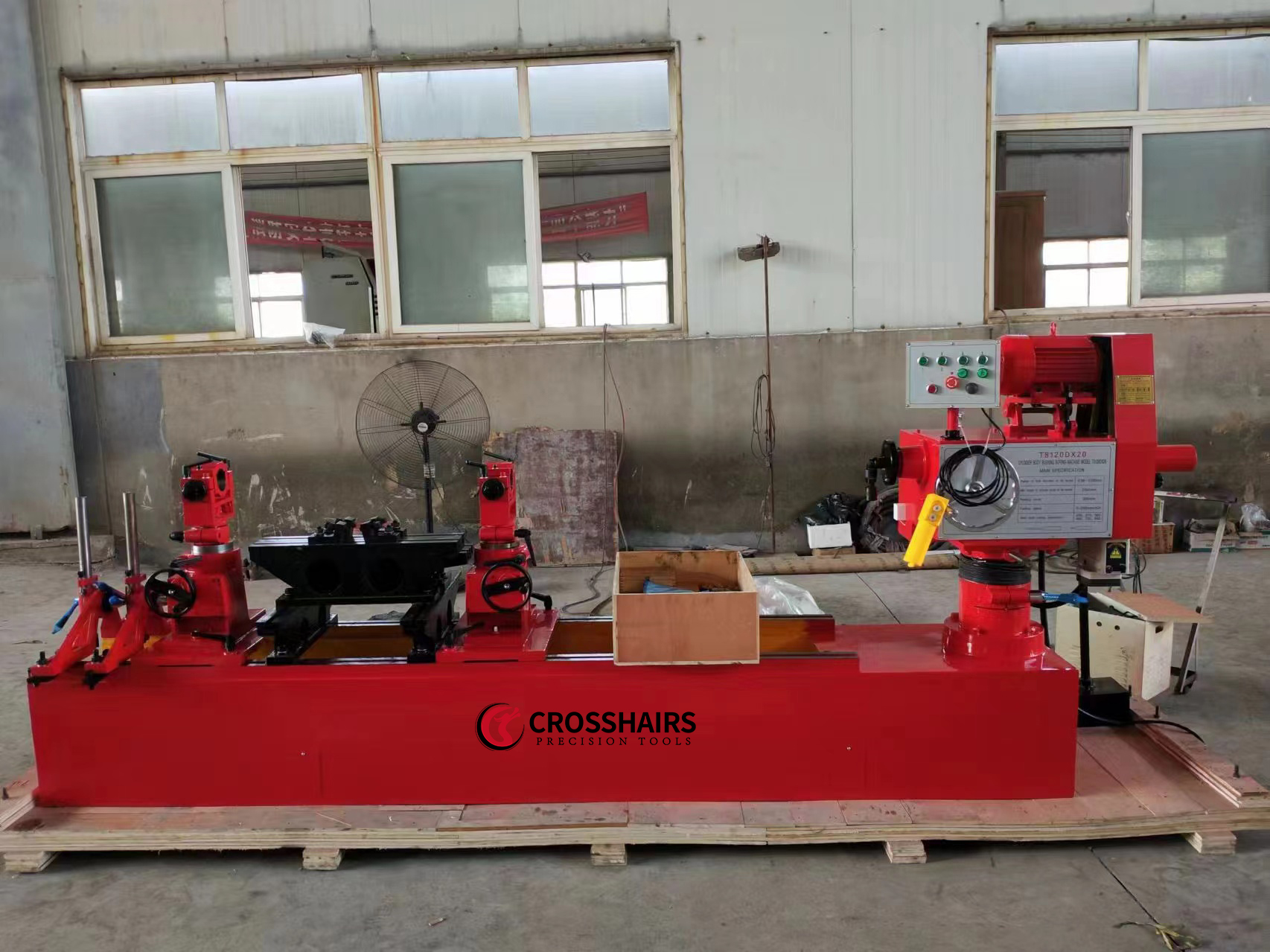 Mandrinadora de rodamientos de cilindros T8120DX20 y T8115
