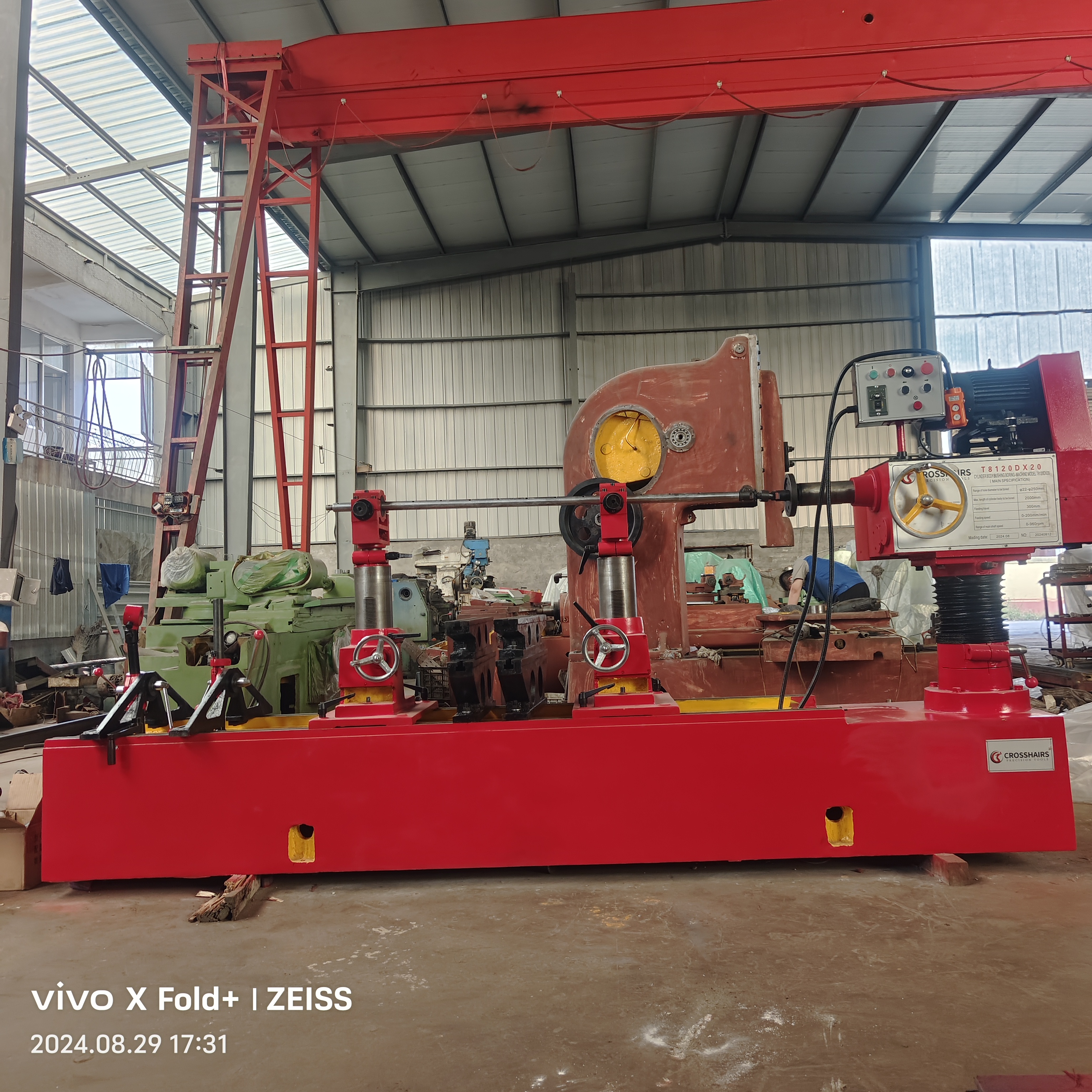 T8120D × 20 Crosshairstools Rectificación de bancada  T8115 RECTIFICADORA DE BANCADAS
