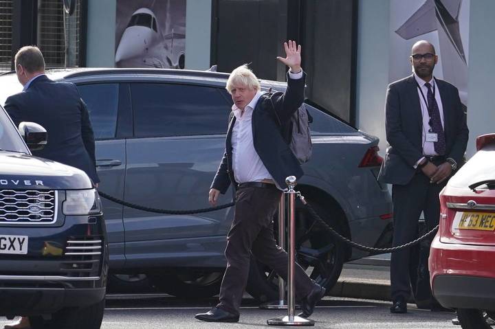 Johnson returns to UK amidst rumours he will run for PM