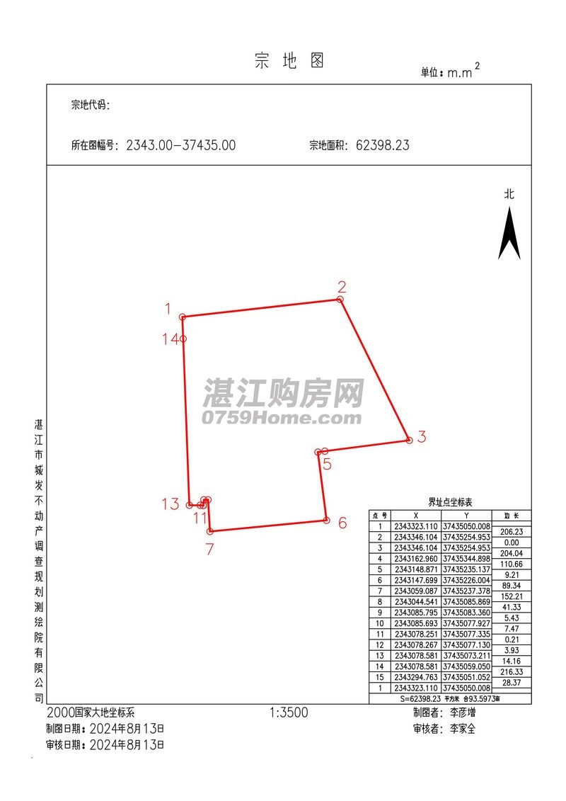降价9395万元！霞山西约94亩住宅地块重新挂牌